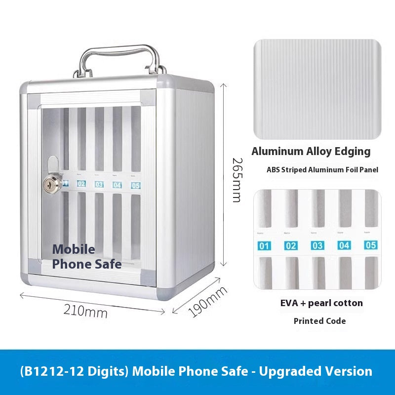 Handy-Aufbewahrungsbox aus Aluminium – Bild 4 | LuxeStyle