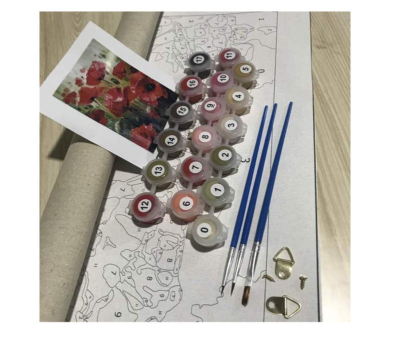 DIY Digital-Ölgemälde "Blumenmeer" | LuxeStyle