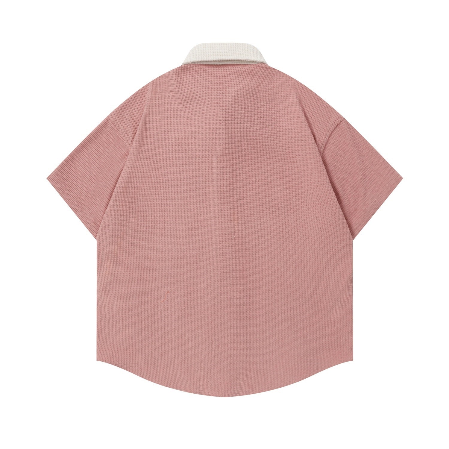 Unisex Waffelpiqué-Shirt mit Hunde-Print