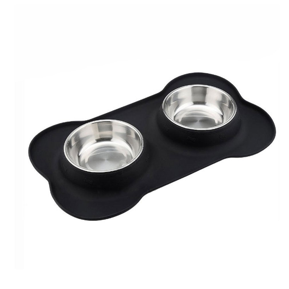 Silikon-Hundenapf-Matte Knochenform – Bild 2 | LuxeStyle