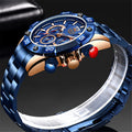 Wasserdichte Business‑Armbanduhr aus Stahl | LuxeStyle