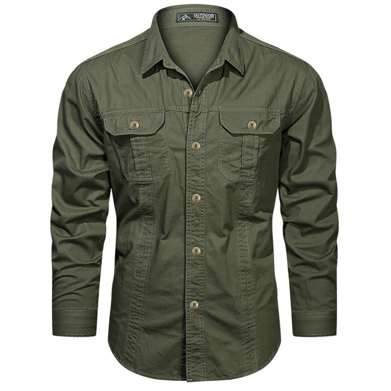 Langarmshirt aus reiner Baumwolle