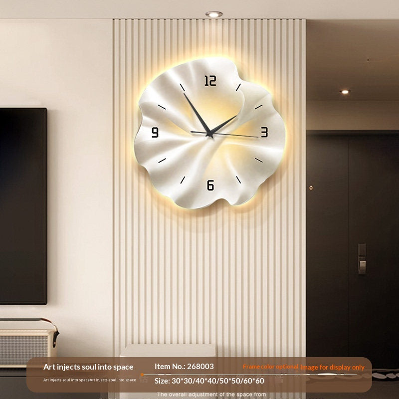 3D Wanduhr abstrakt