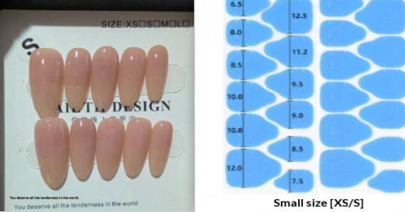 Ombre Handmade Wearable Nails