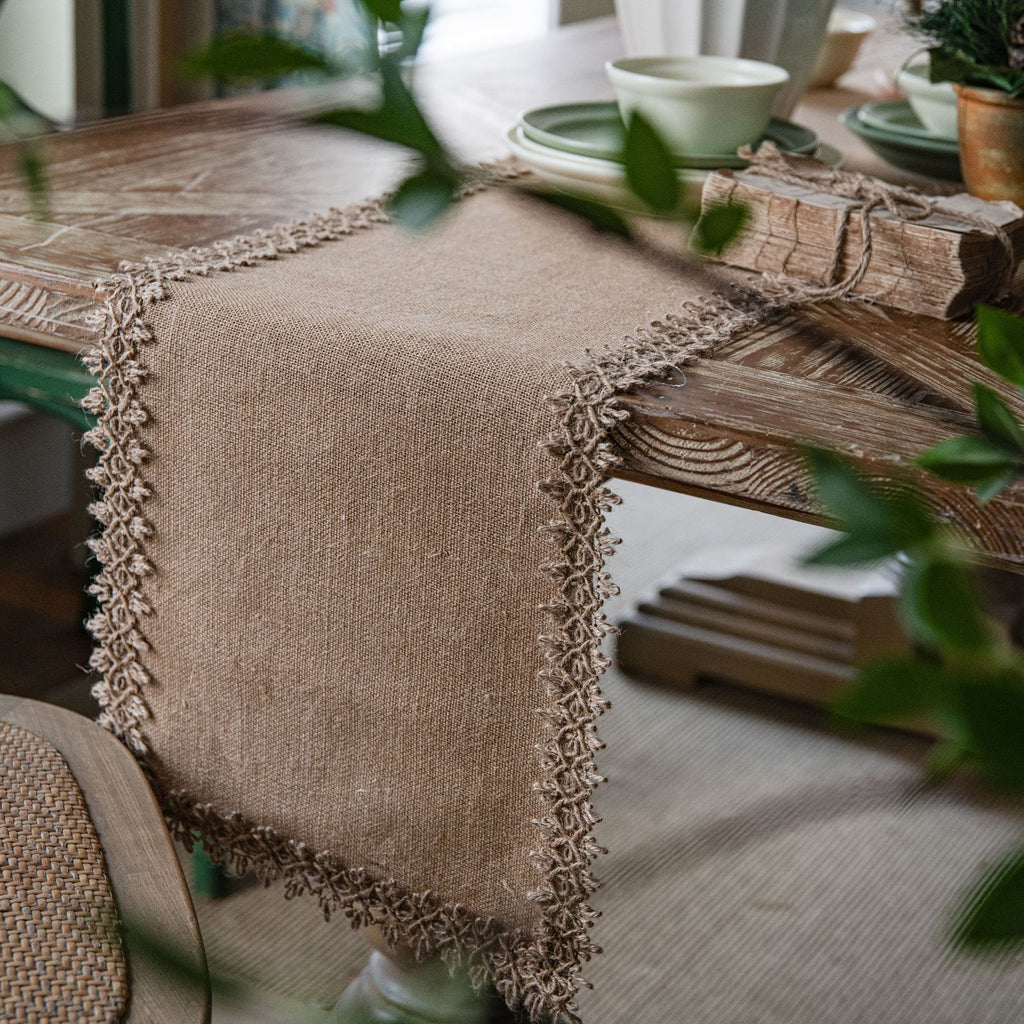 Jute-Tischläufer mit Quasten – Bild 6 | LuxeStyle