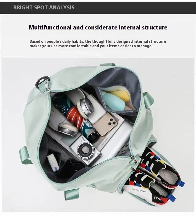 Einseitige Crossbody-Reisetasche 20-35 L – Bild 14 | LuxeStyle