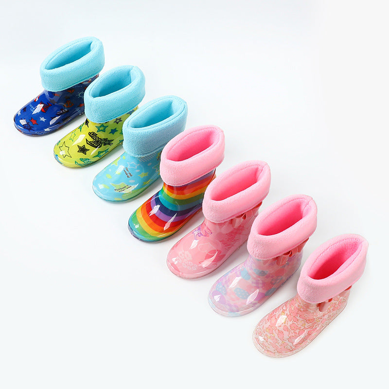 Kinder-Regenstiefel mit Cartoon-Motiven – Bild 5 | LuxeStyle
