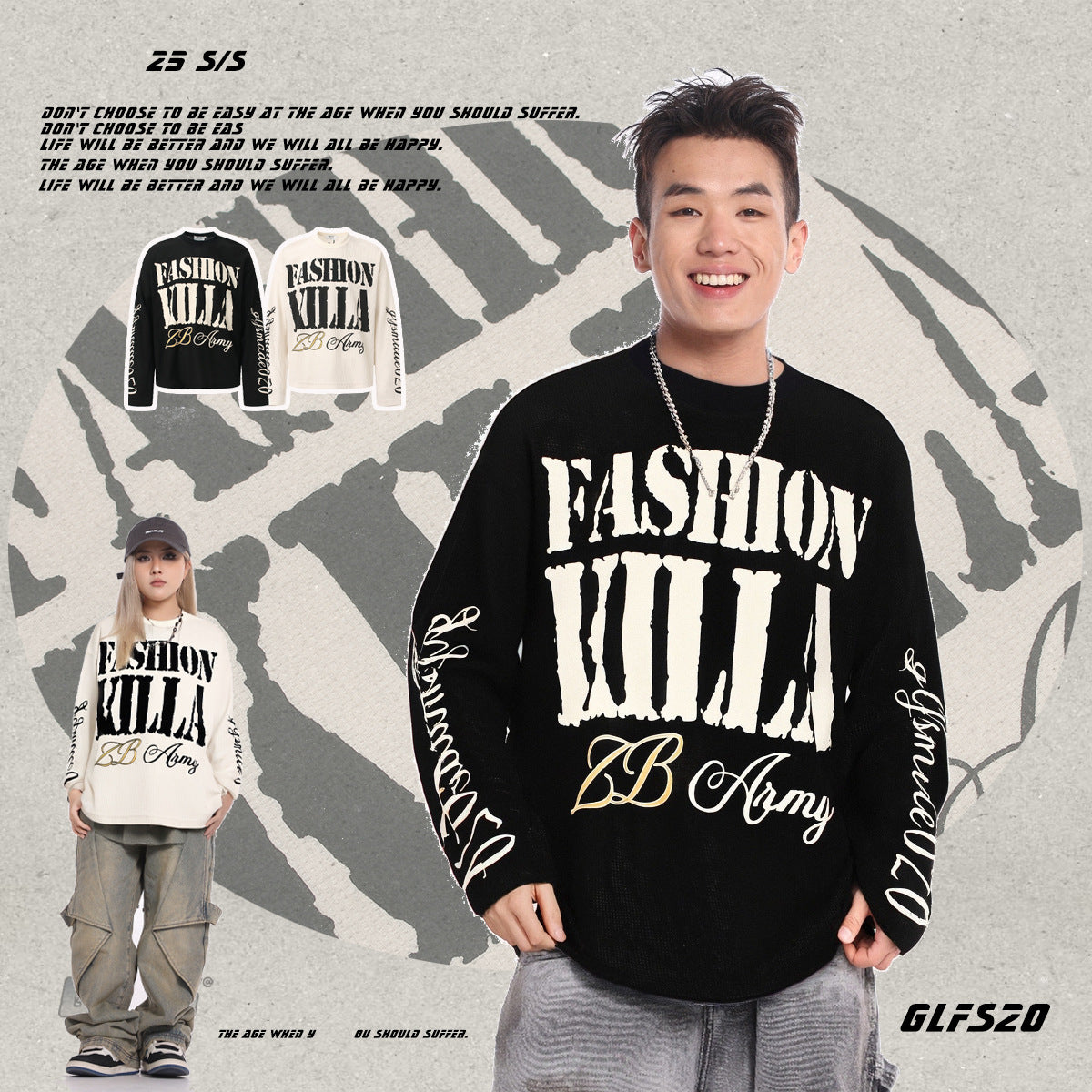 Gothic Streetwear Pullover