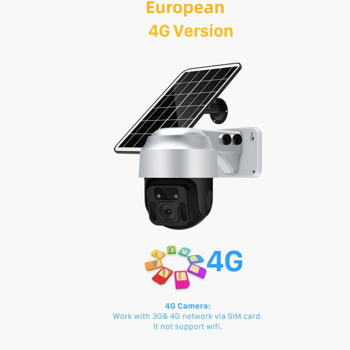 Solar WLAN Überwachungskamera