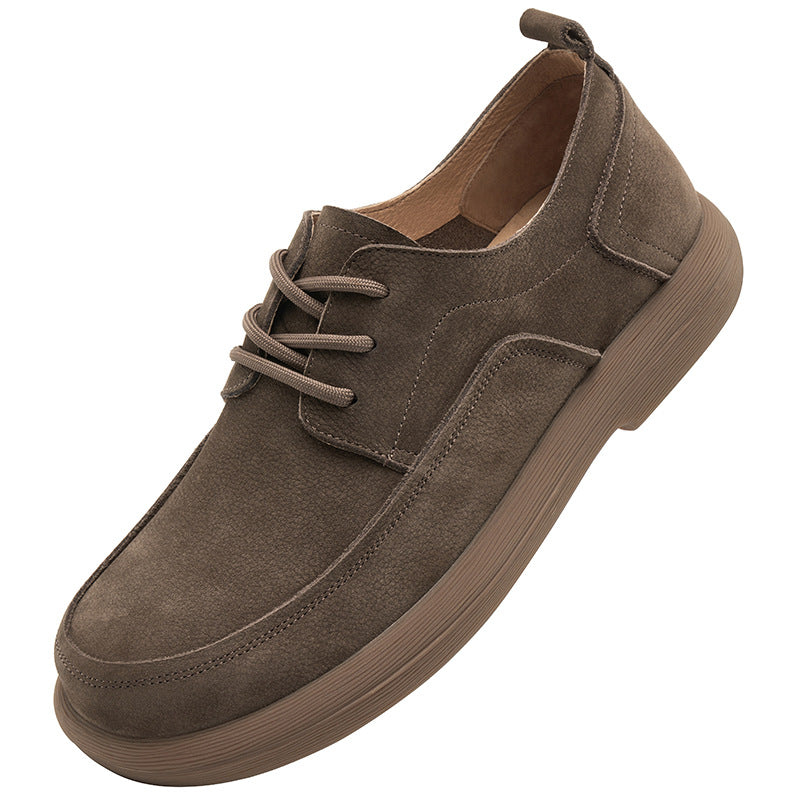 Retro-Halbschuhe aus Leder – Bild 2 | LuxeStyle