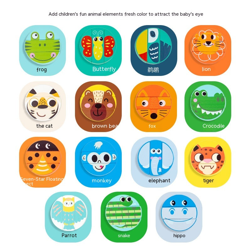 Tier-Stapelspiel aus Holz – Bild 6 | LuxeStyle