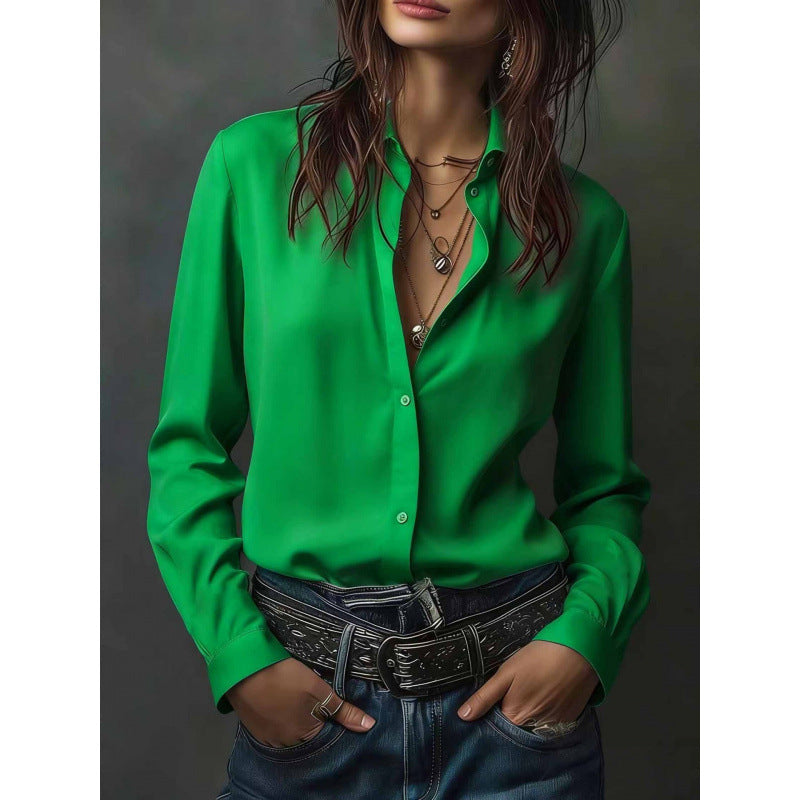 Elegante Damenbluse im Western-Stil – Bild 3 | LuxeStyle
