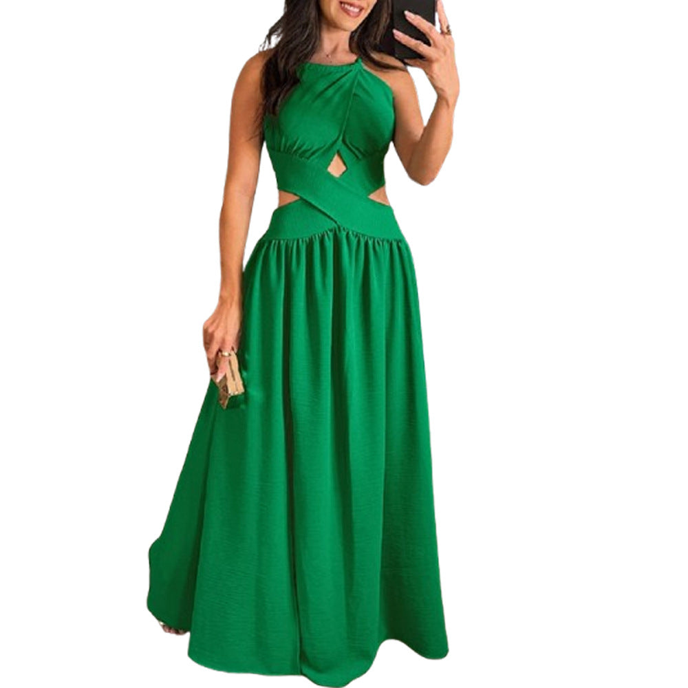 Sommerkleid mit hohem Bund
