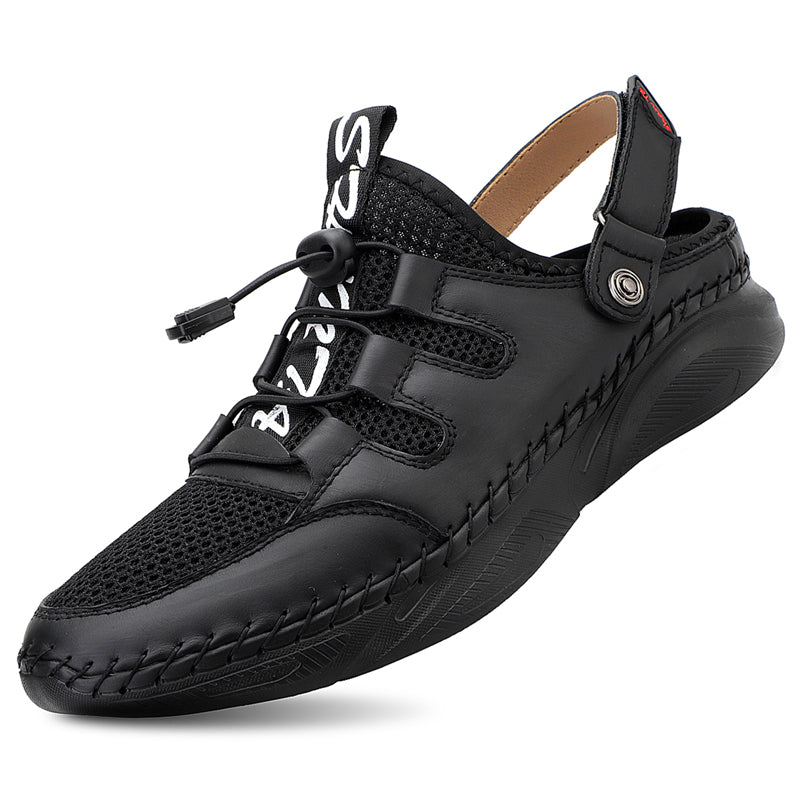 Cowhide-Casual-Sandalen für Herren Plus Size – Bild 9 | LuxeStyle
