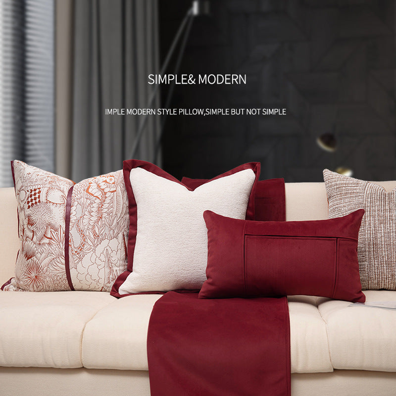 Zierkissen mit Blumenmuster im französischen Stil – Ansicht 4