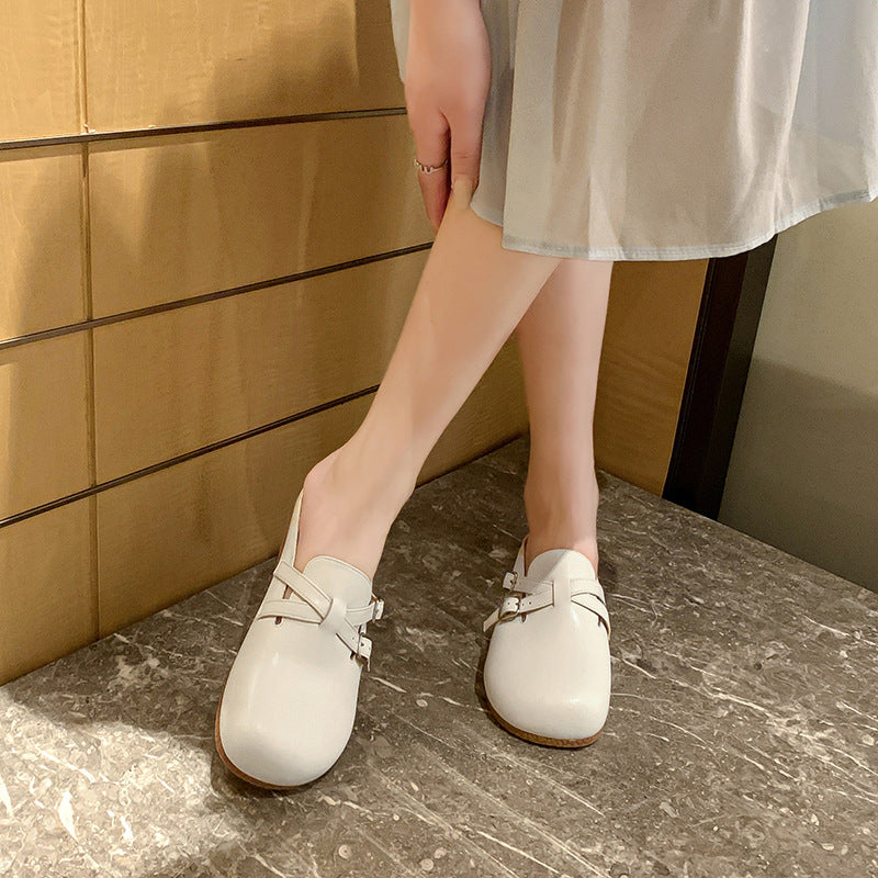 Bequeme Riemchen-Sandale aus Leder – Bild 18 | LuxeStyle
