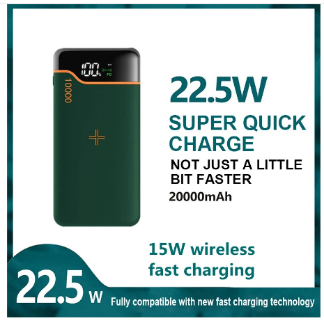 20000mAh Powerbank mit 22.5W Super Rapid Charging