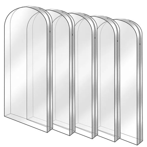 5er-Set Kleidersäcke für hängende Kleidung – Bild 1 | LuxeStyle