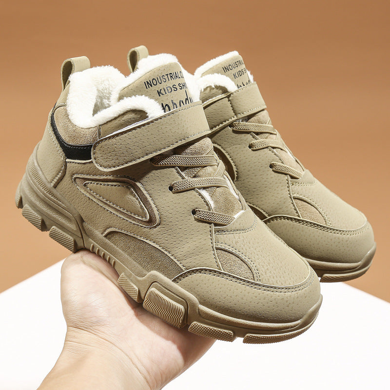 Kinder Winterstiefel aus Baumwolle mit Fleece – Bild 5 | LuxeStyle