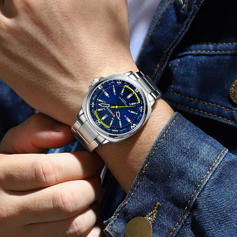 Herren-Quarz-Armband