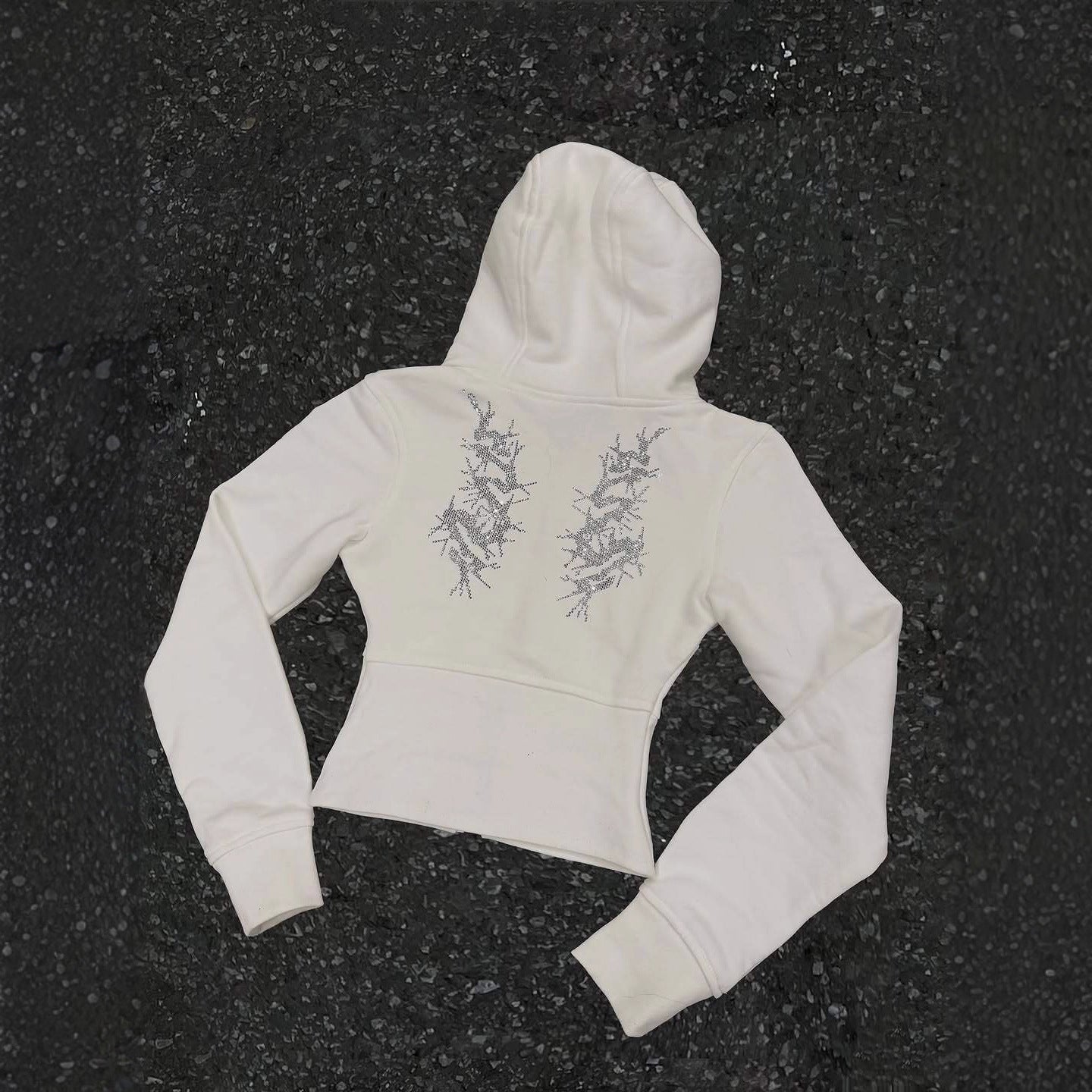 Y2K Harajuku Hoodie mit Nieten