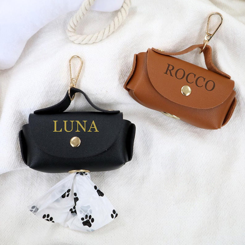 PU-Leder Hundetoilettenbeutel – individuell – Bild 2 | LuxeStyle