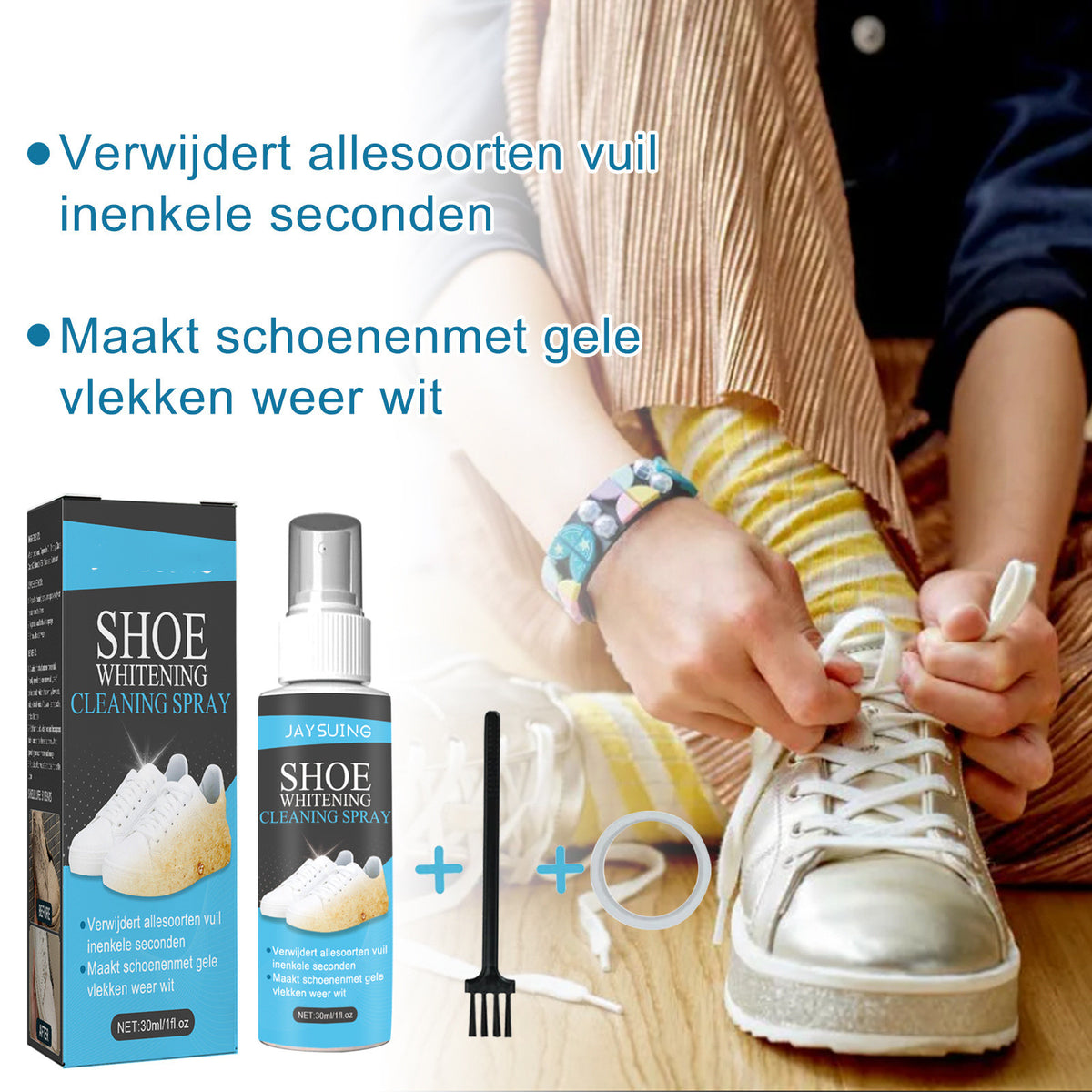 Schuh Aufhellungs- und Reinigungsspray – Bild 5 | LuxeStyle