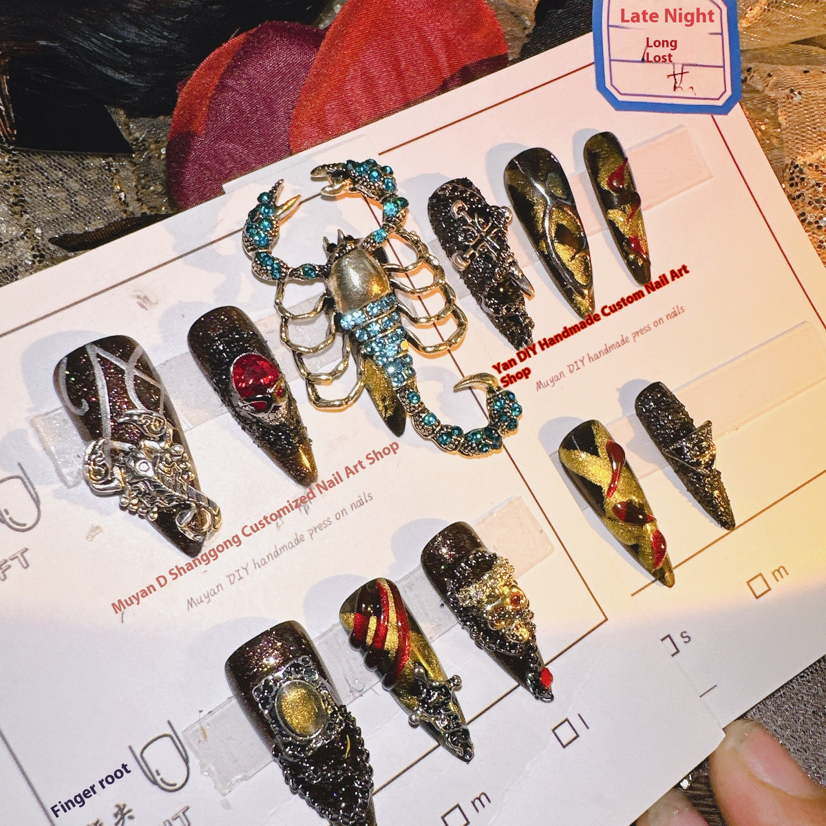 Late Night Scorpion Sub-culture Armor Nägel – Bild 7 | LuxeStyle