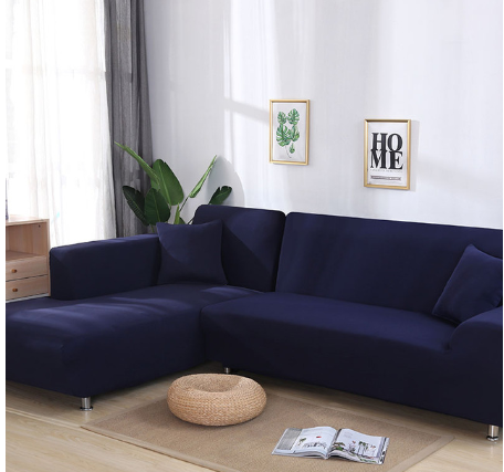 Ecksofa-Überzug, 2-teilig, elastisch – Bild 10 | LuxeStyle