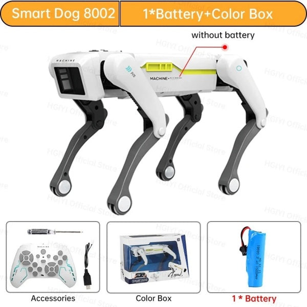 Intelligenter Roboterhund mit Sprachdialog & App