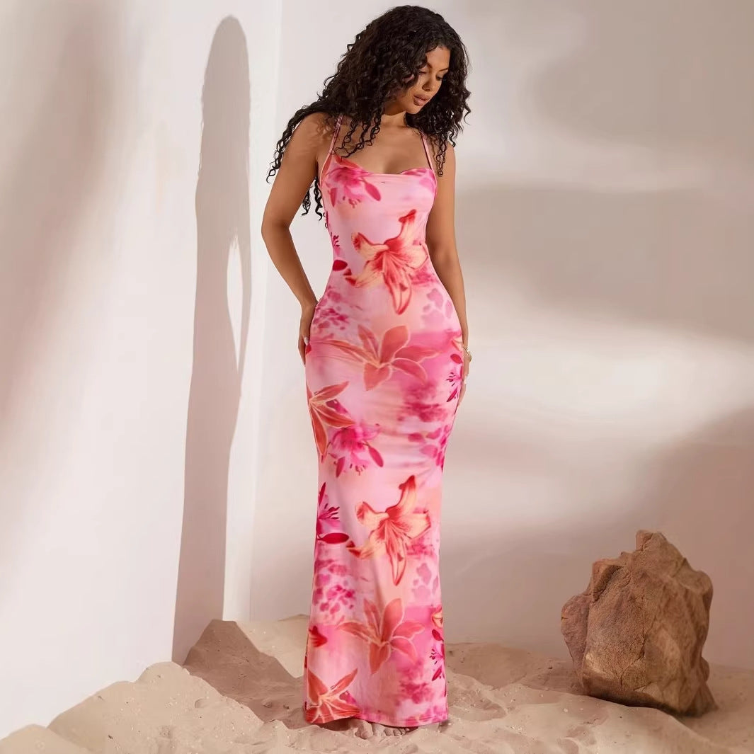 Westlich-stil Kleid für coole Damen