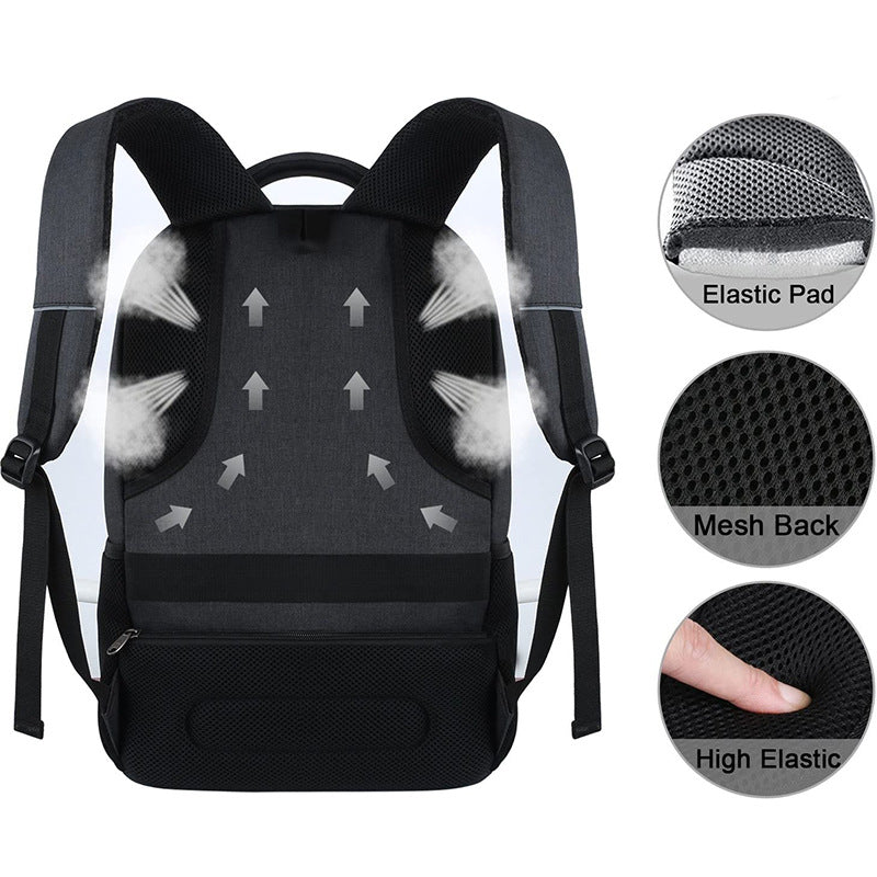 Multifunktionale Computer-Tasche mit viel Platz – Bild 5 | LuxeStyle