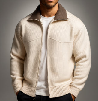 Herren Strick-Cardigan für Herbst & Winter – Bild 5 | LuxeStyle