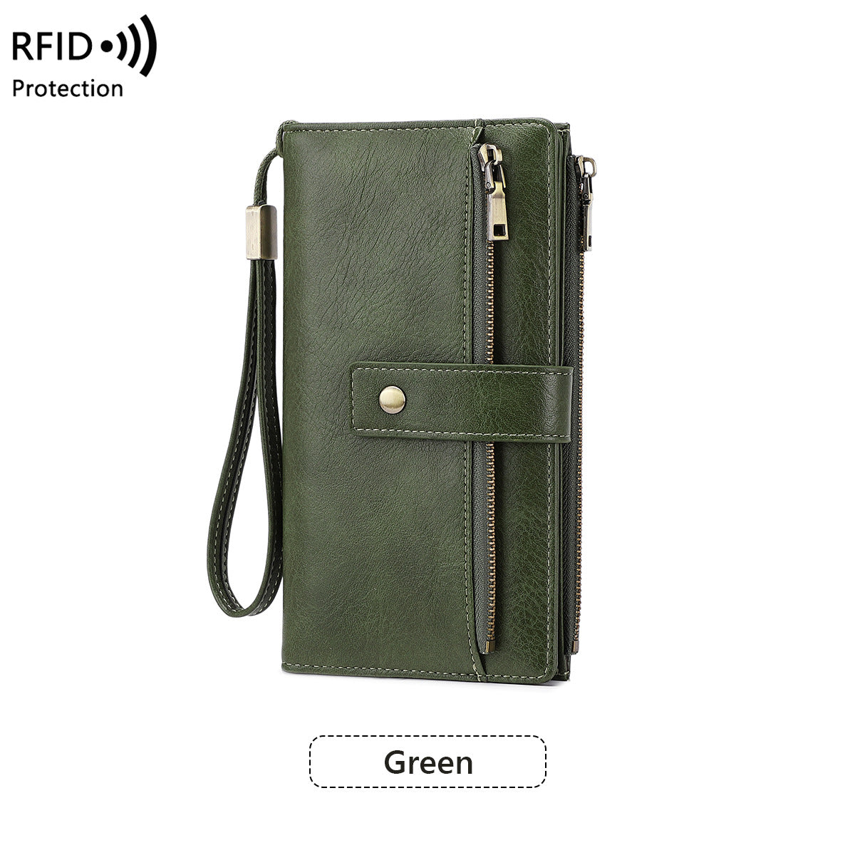 Anti-Magnetische Damen-Trifold-Card-Tasche | LuxeStyle