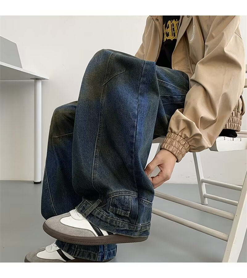 Edgy-Cool Denim-Hose für Herren