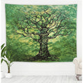 Wandteppich Naturbaum mit Sternenhimmel | LuxeStyle