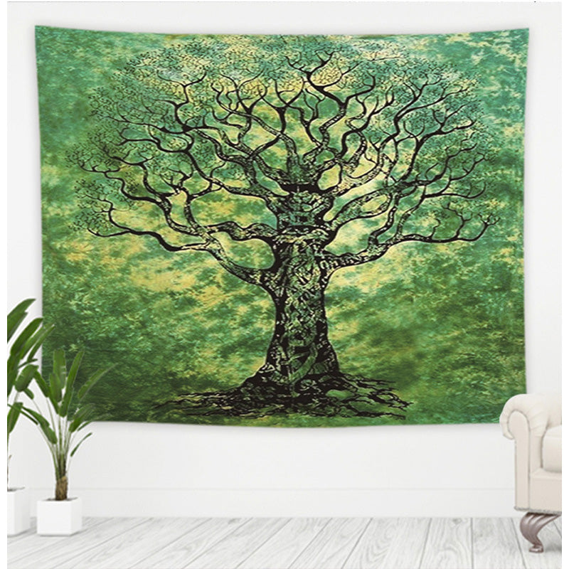 Wandteppich Naturbaum mit Sternenhimmel | LuxeStyle
