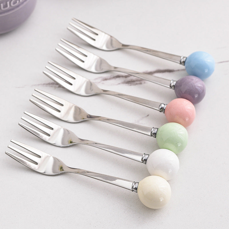 Fruchtgabel-Set mit Aufbewahrungsdose – Bild 9 | LuxeStyle