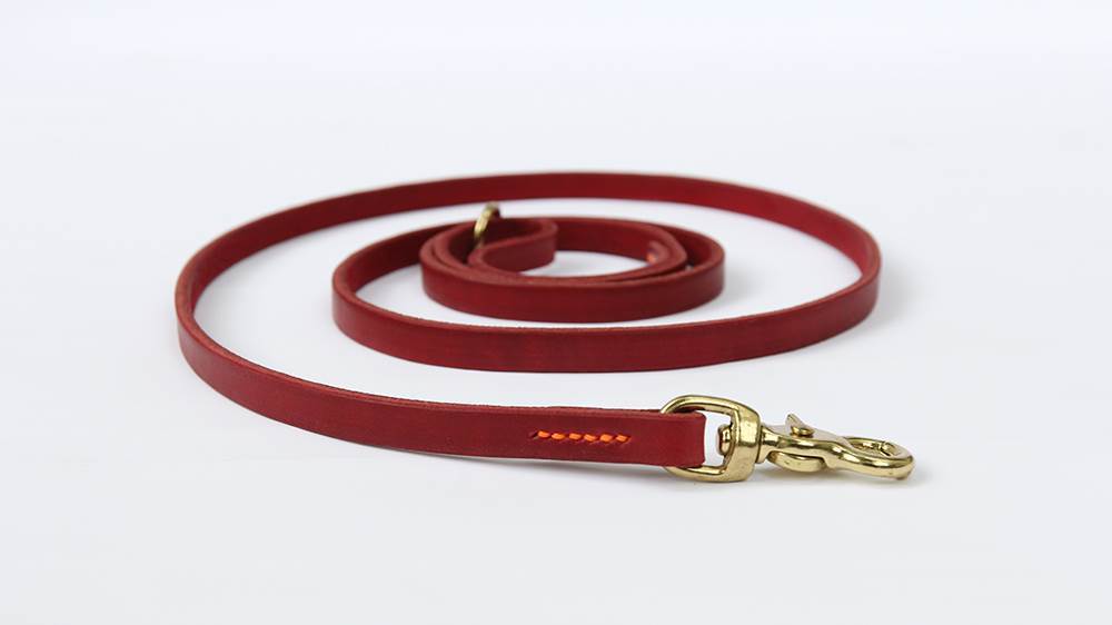 Hundeleine aus Leder mit Kettendetail | LuxeStyle