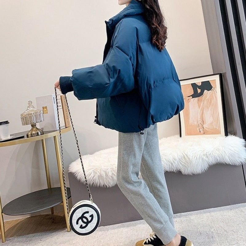Kurze, locker geschnittene Pufferjacke