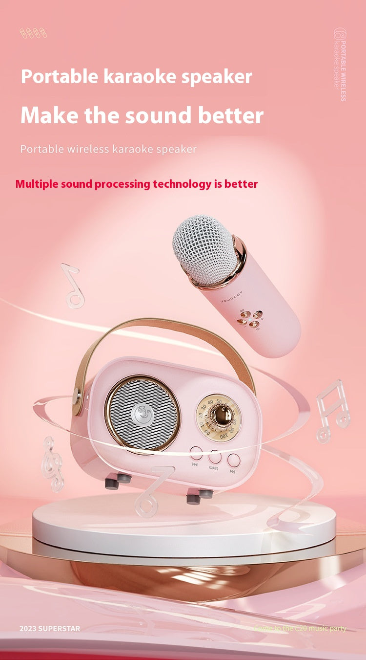 Portables Bluetooth Audio mit kabellosem Mikrofon