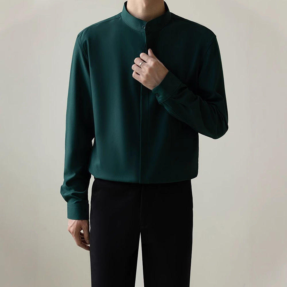 Businesshemd, knitterarm, lockere Passform – Bild 2 | LuxeStyle