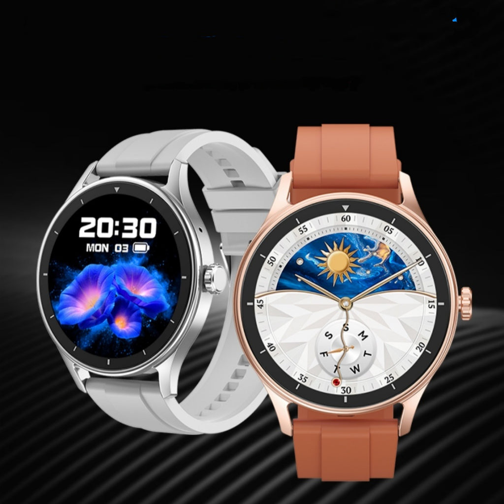 Bluetooth Sportuhr mit zwei Armbändern