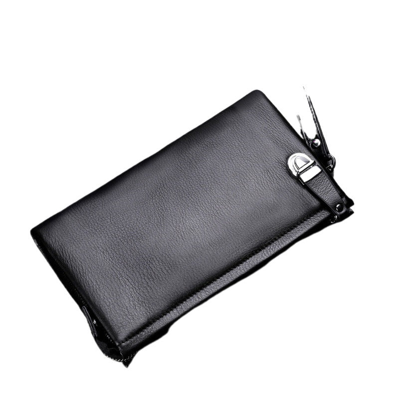Grosses Clutch-Set aus Rindsleder