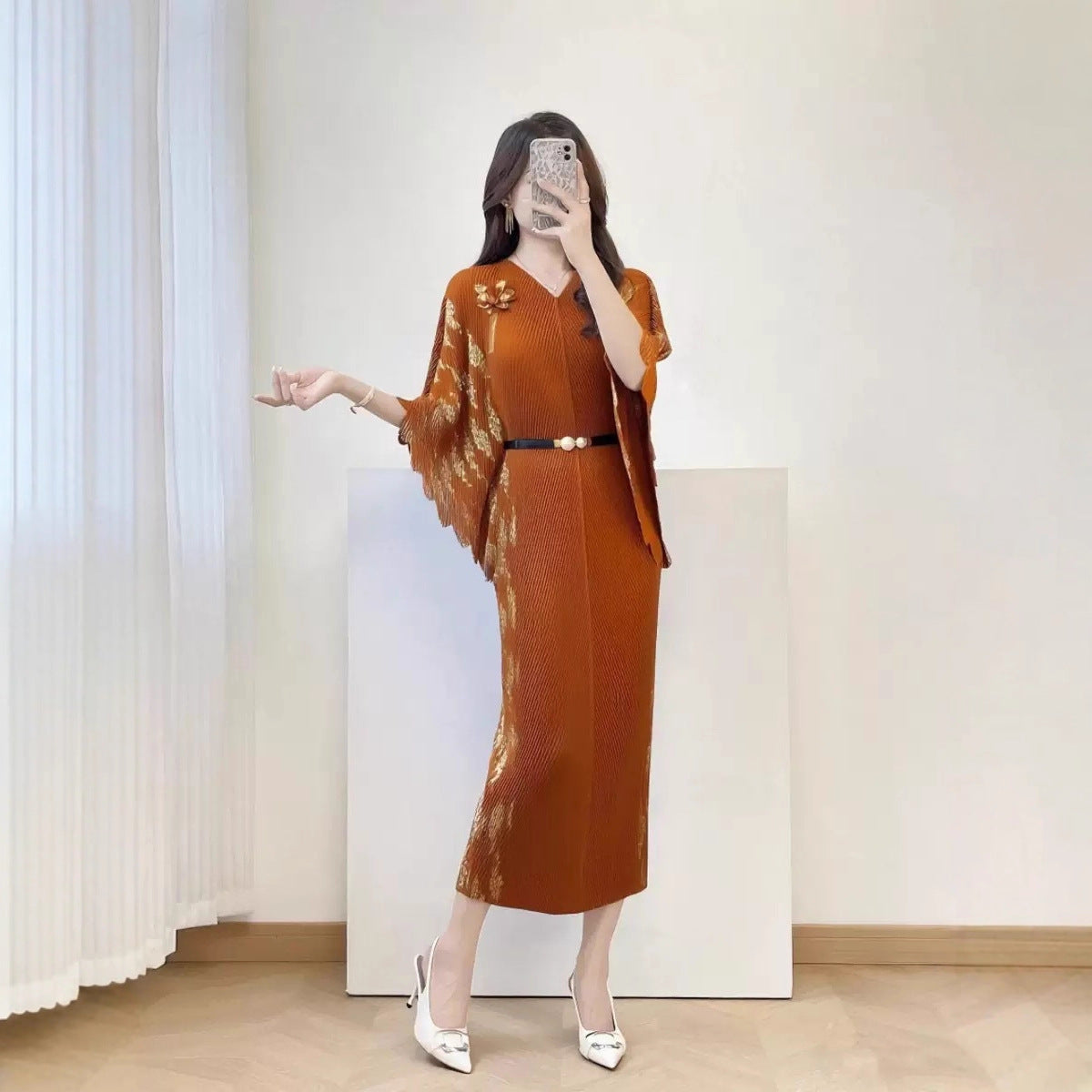 Pleated Dress – Bild 8 | LuxeStyle