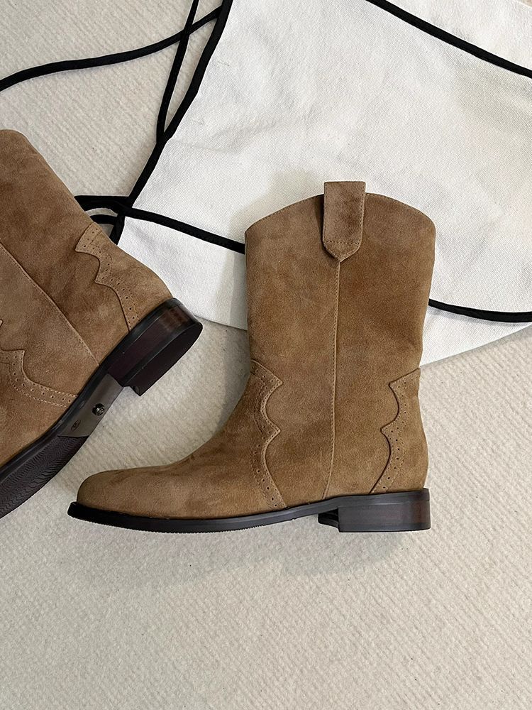 Retro Slip-On Ankle-Boots in drei Farben – Bild 3 | LuxeStyle