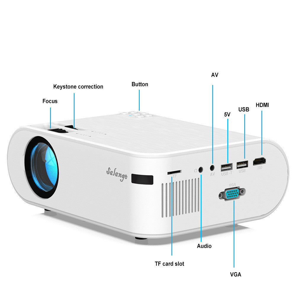 Tragbarer 720p Smart Projektor für Zuhause | LuxeStyle