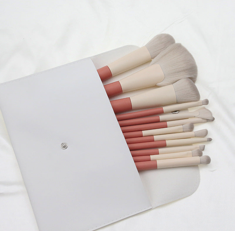 12-teiliges Puder- & Rougepinsel-Set – Bild 6 | LuxeStyle