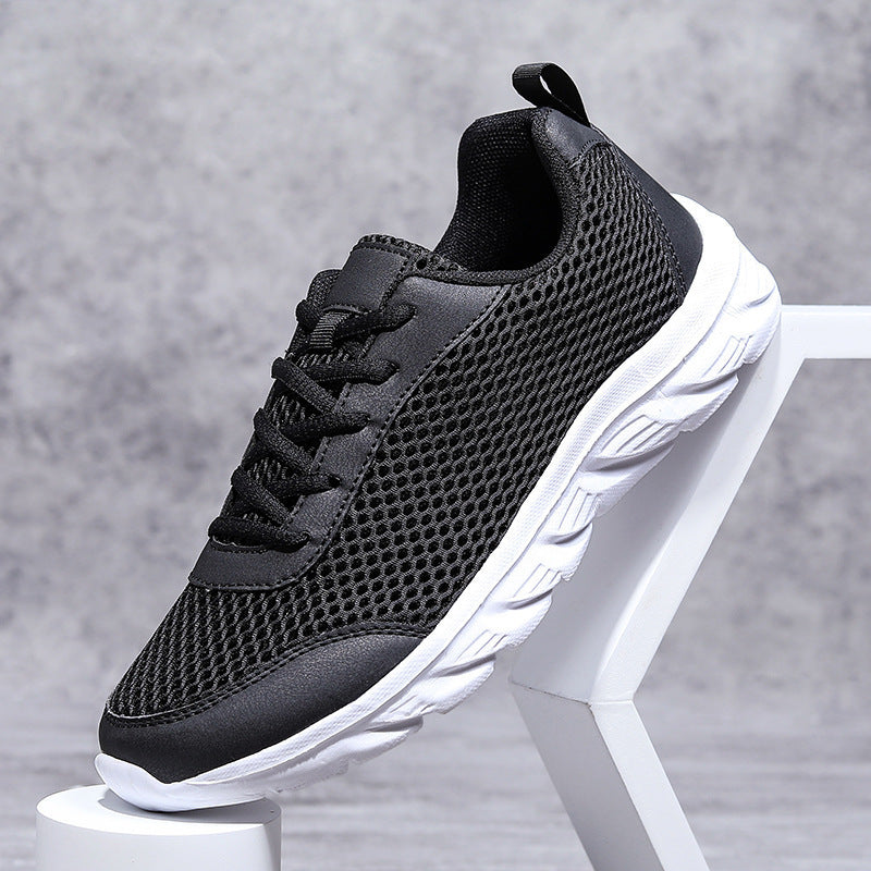 Freizeit-Sneaker mit Mesh-Einlage | LuxeStyle