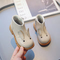 Weiche Herbst-Booties für Mädchen